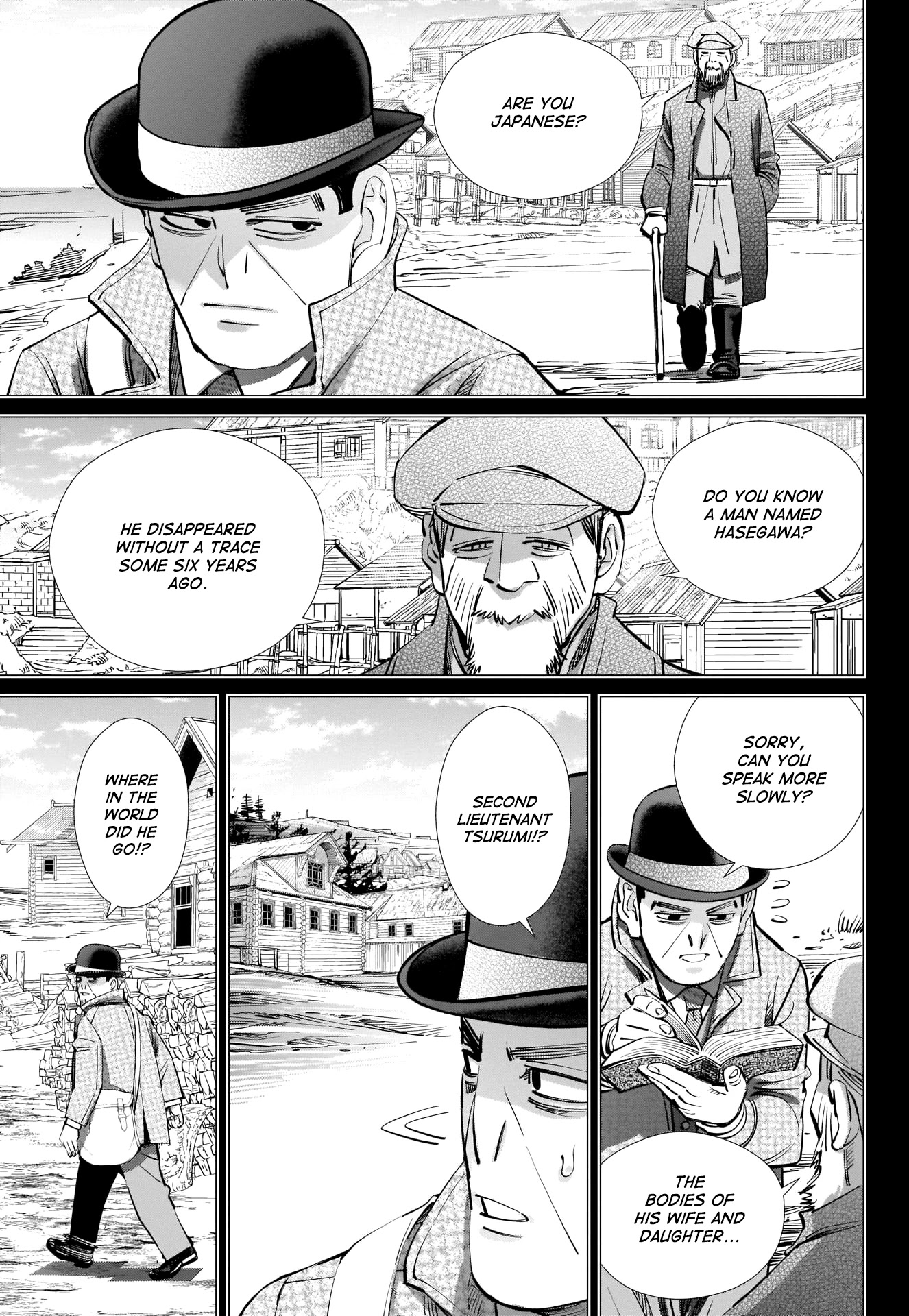 Golden Kamui Chapter 266 page 3 - Chapter 266: Pinky Finger Bones