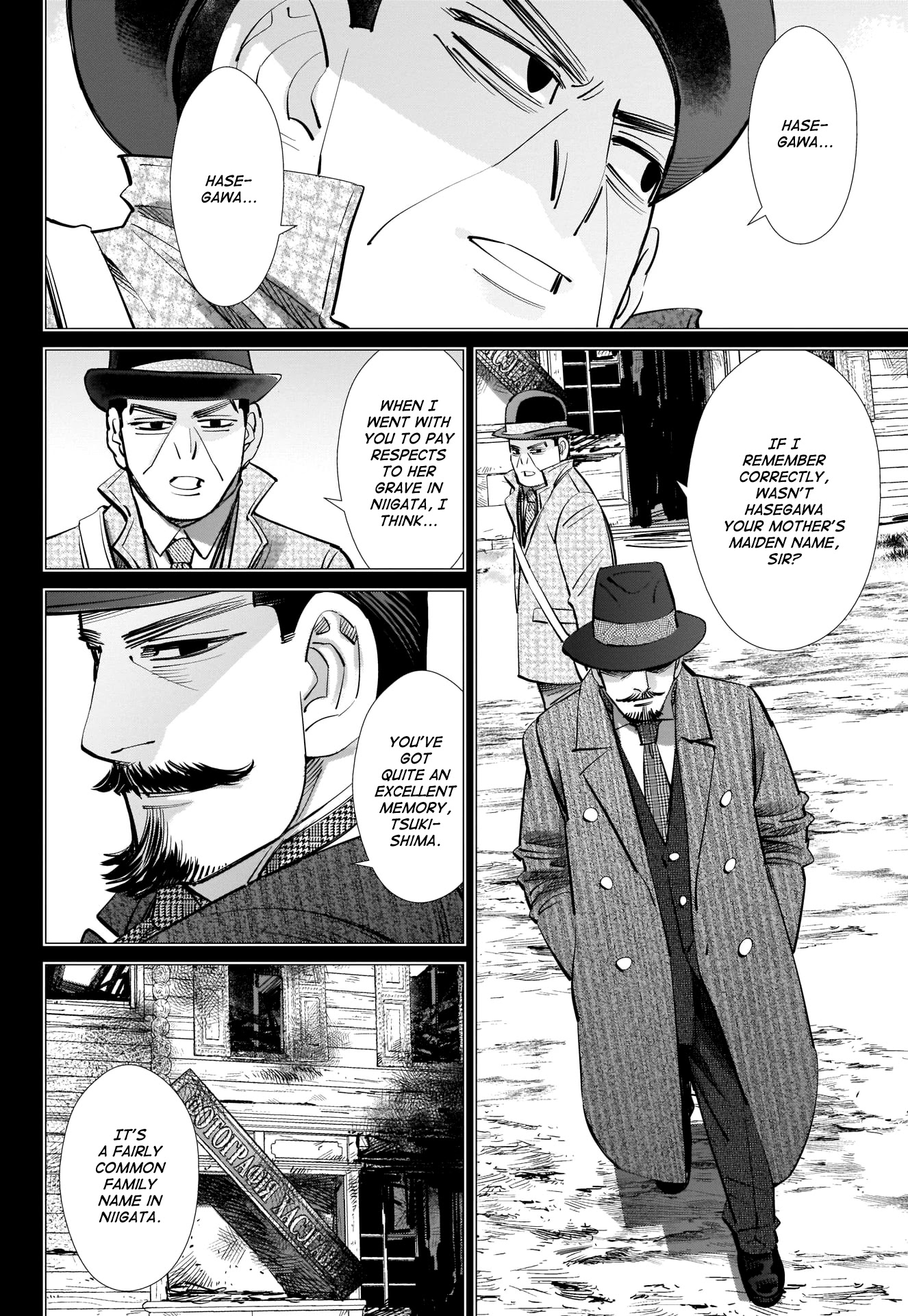 Golden Kamui Chapter 266 page 6 - Chapter 266: Pinky Finger Bones