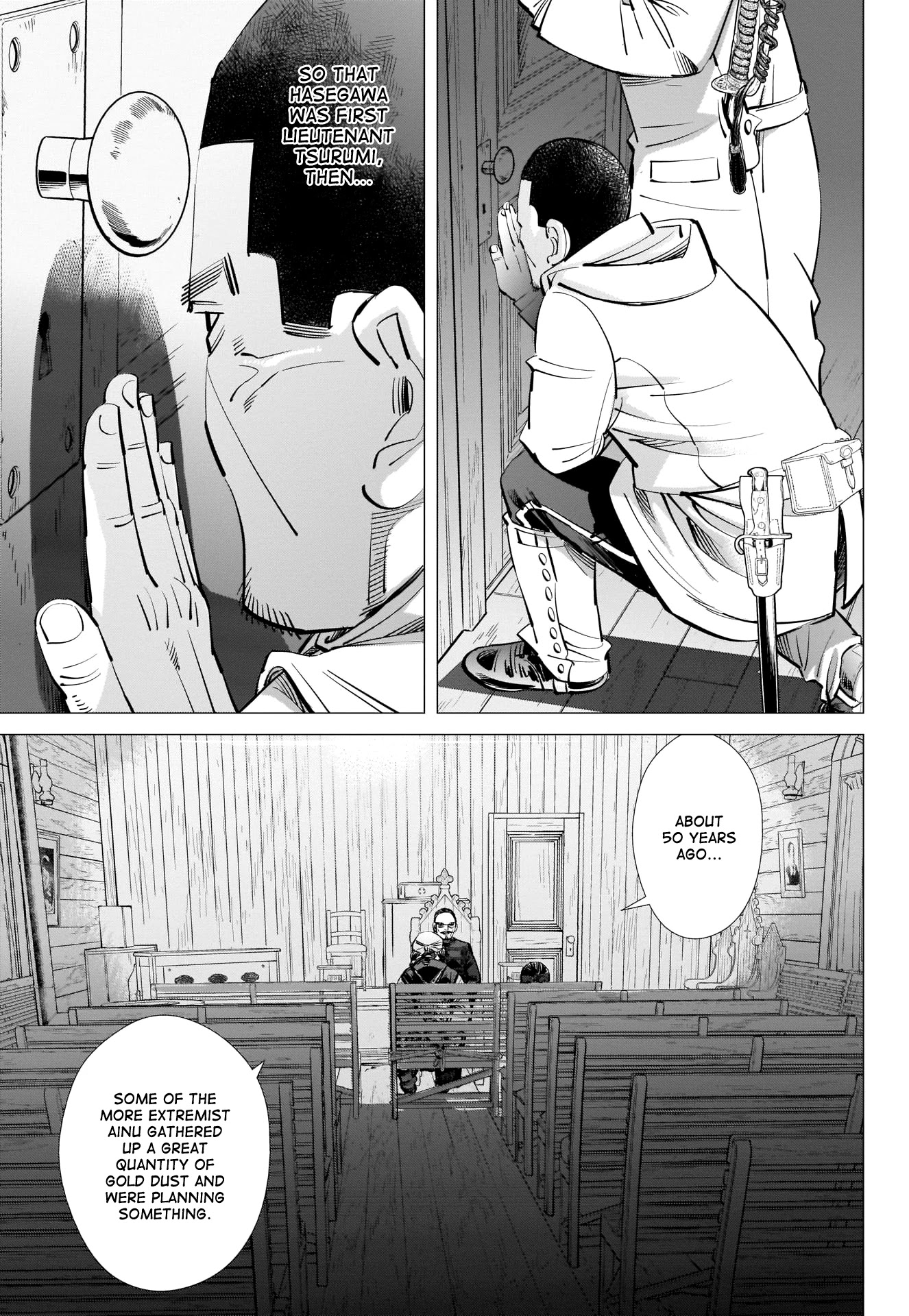 Golden Kamui Chapter 266 page 7 - Chapter 266: Pinky Finger Bones