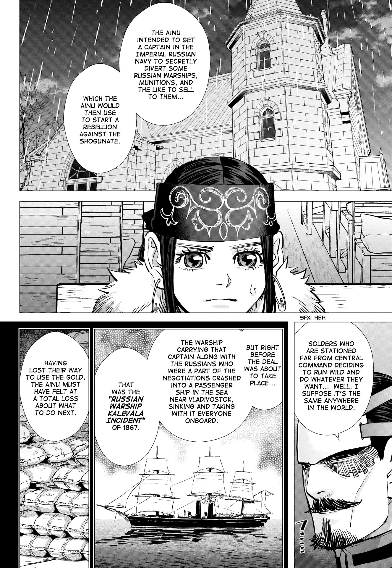 Golden Kamui Chapter 266 page 8 - Chapter 266: Pinky Finger Bones