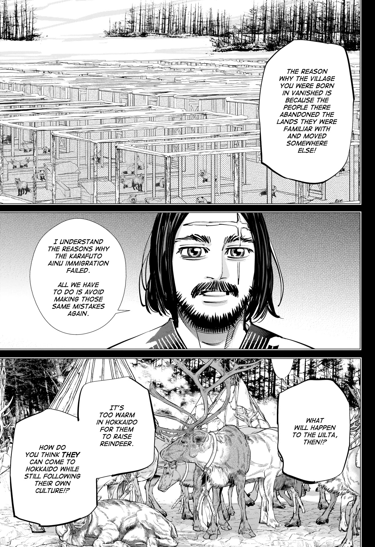 Golden Kamui Chapter 267 page 11 - Chapter 267: Severed