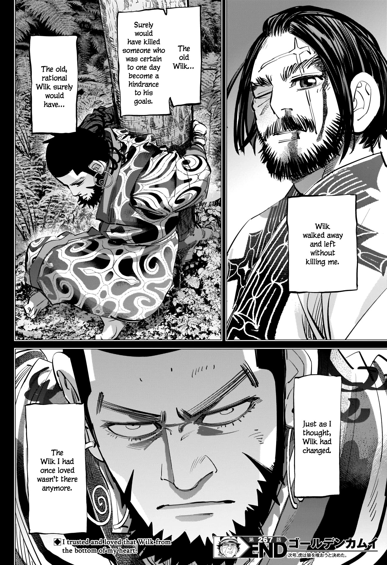 Golden Kamui Chapter 267 page 18 - Chapter 267: Severed