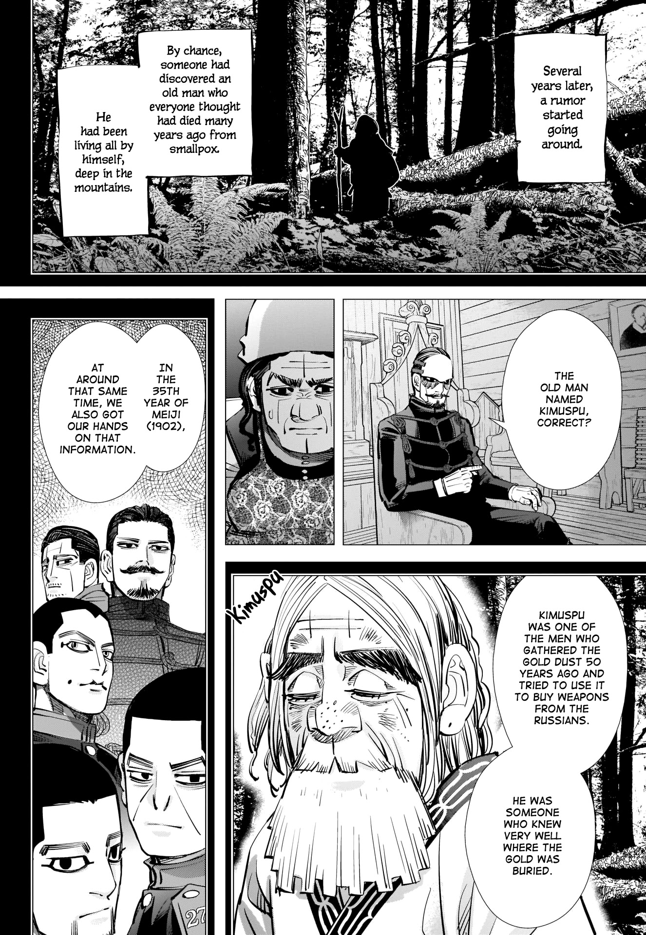 Golden Kamui Chapter 267 page 4 - Chapter 267: Severed