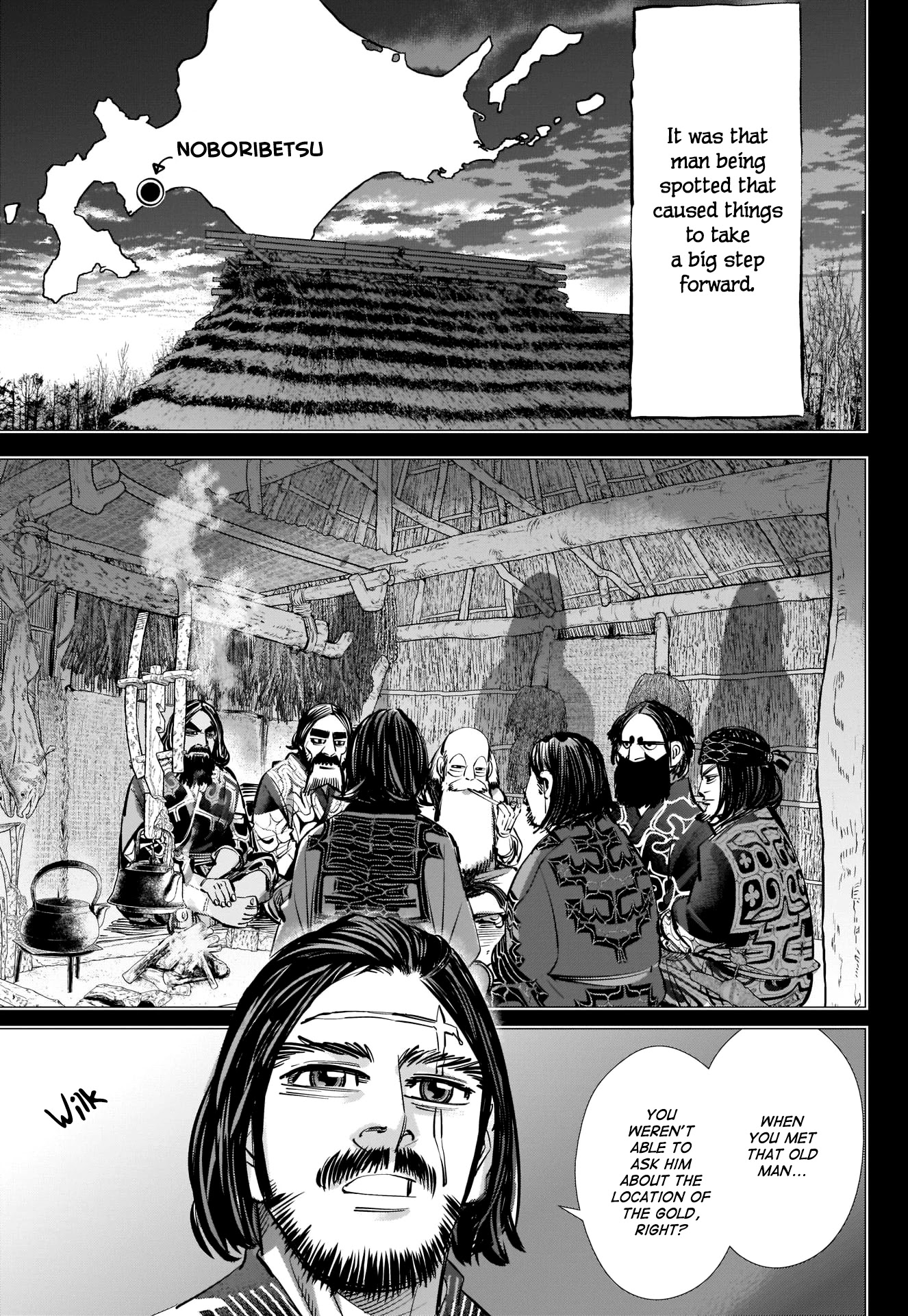 Golden Kamui Chapter 267 page 5 - Chapter 267: Severed