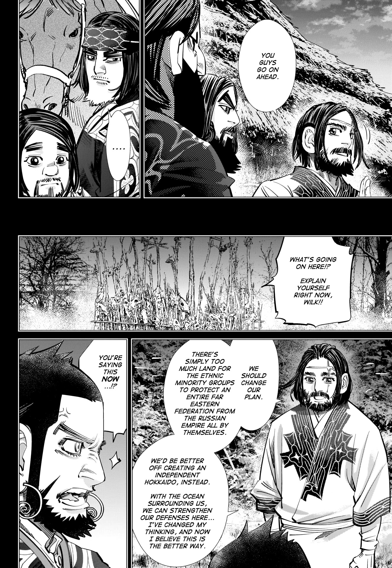 Golden Kamui Chapter 267 page 8 - Chapter 267: Severed