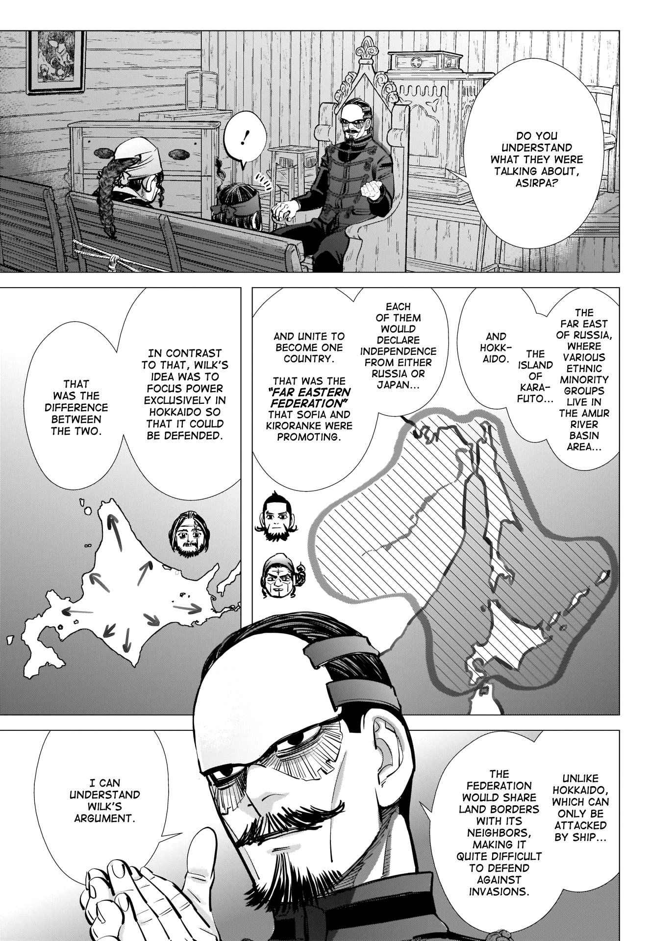 Golden Kamui Chapter 267 page 9 - Chapter 267: Severed