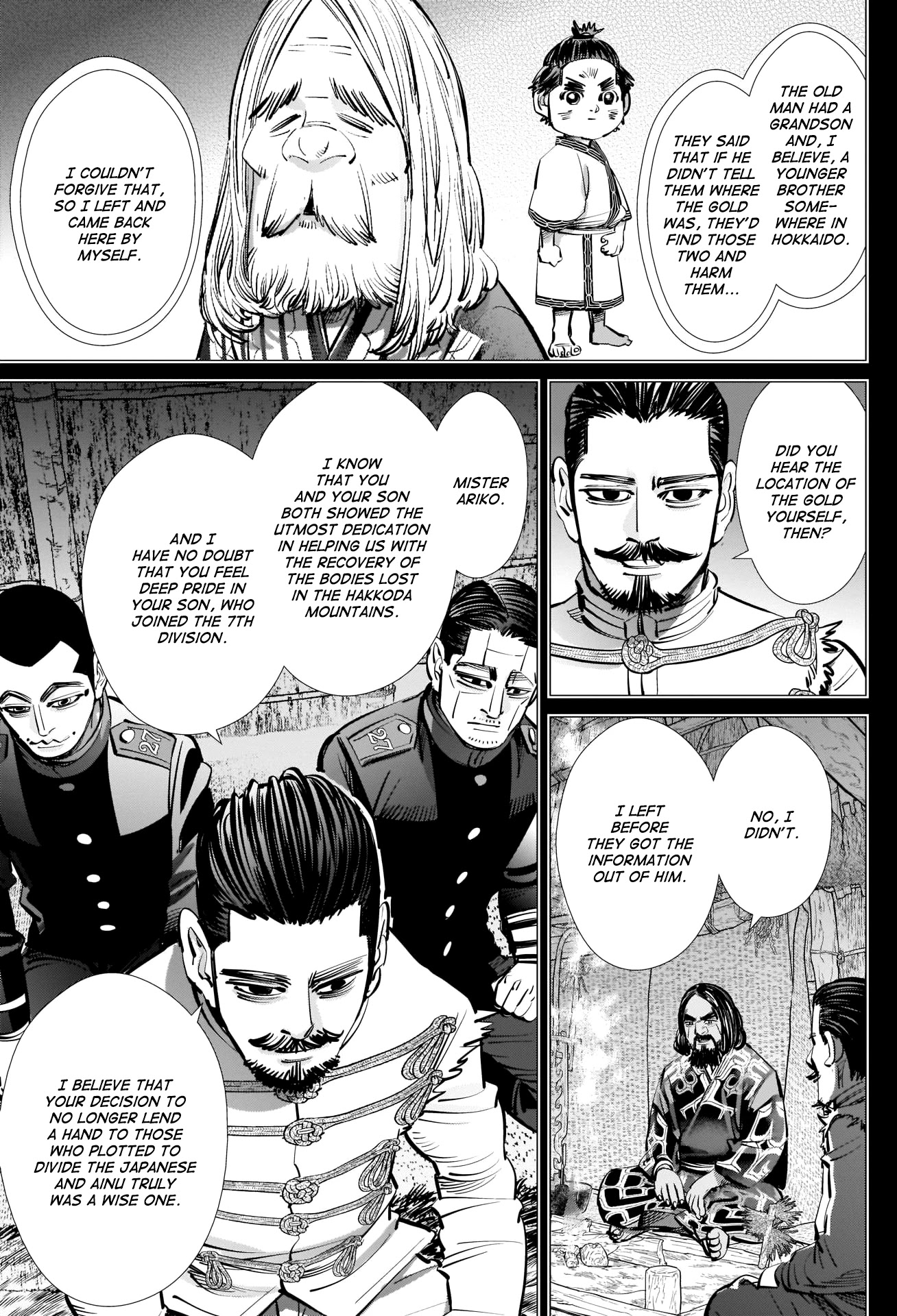 Golden Kamui Chapter 268 page 7 - Chapter 268: A Single Poison Arrow
