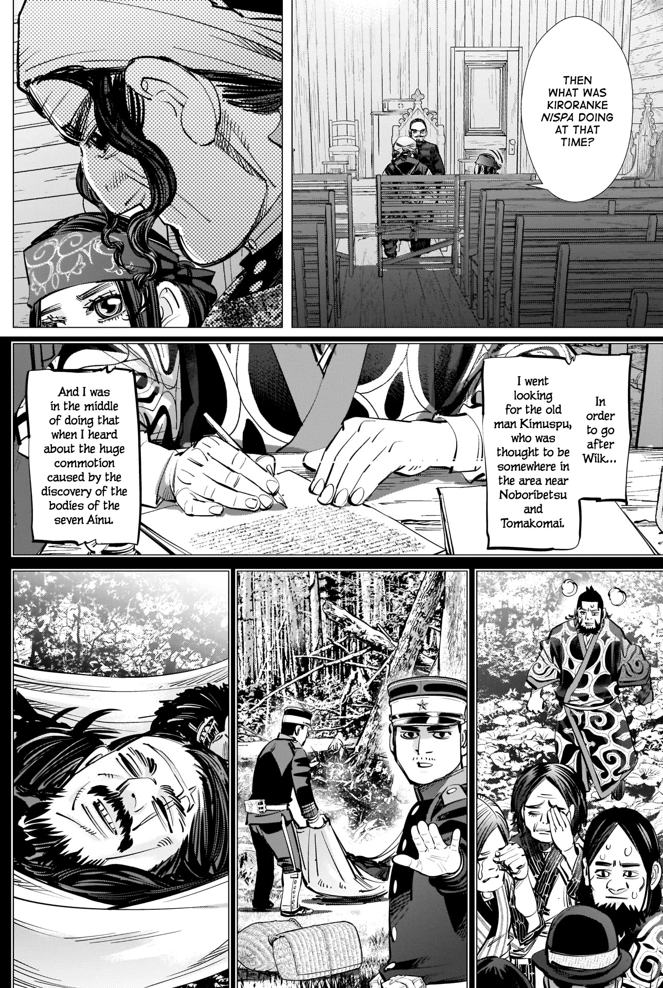 Golden Kamui Chapter 269 page 13 - Chapter 269: Wilk's Way of Doing Things