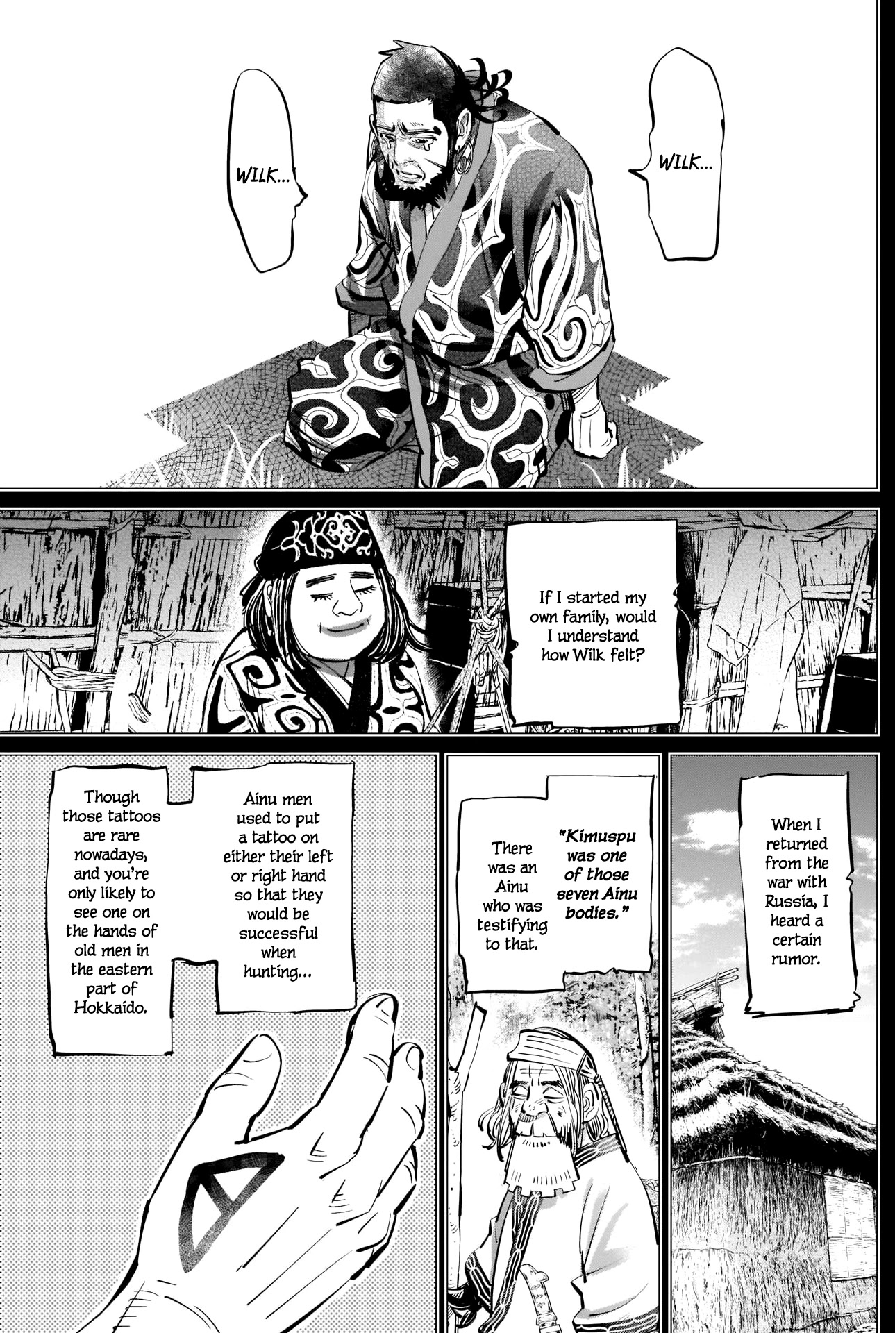 Golden Kamui Chapter 269 page 14 - Chapter 269: Wilk's Way of Doing Things
