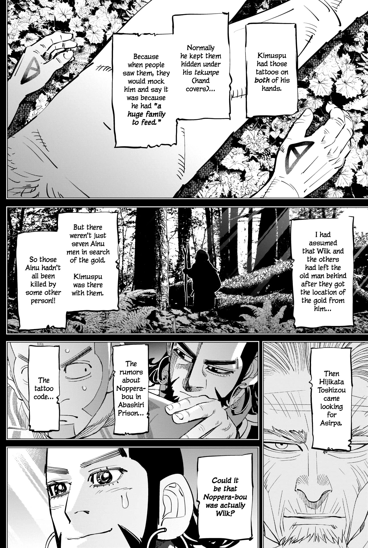 Golden Kamui Chapter 269 page 15 - Chapter 269: Wilk's Way of Doing Things