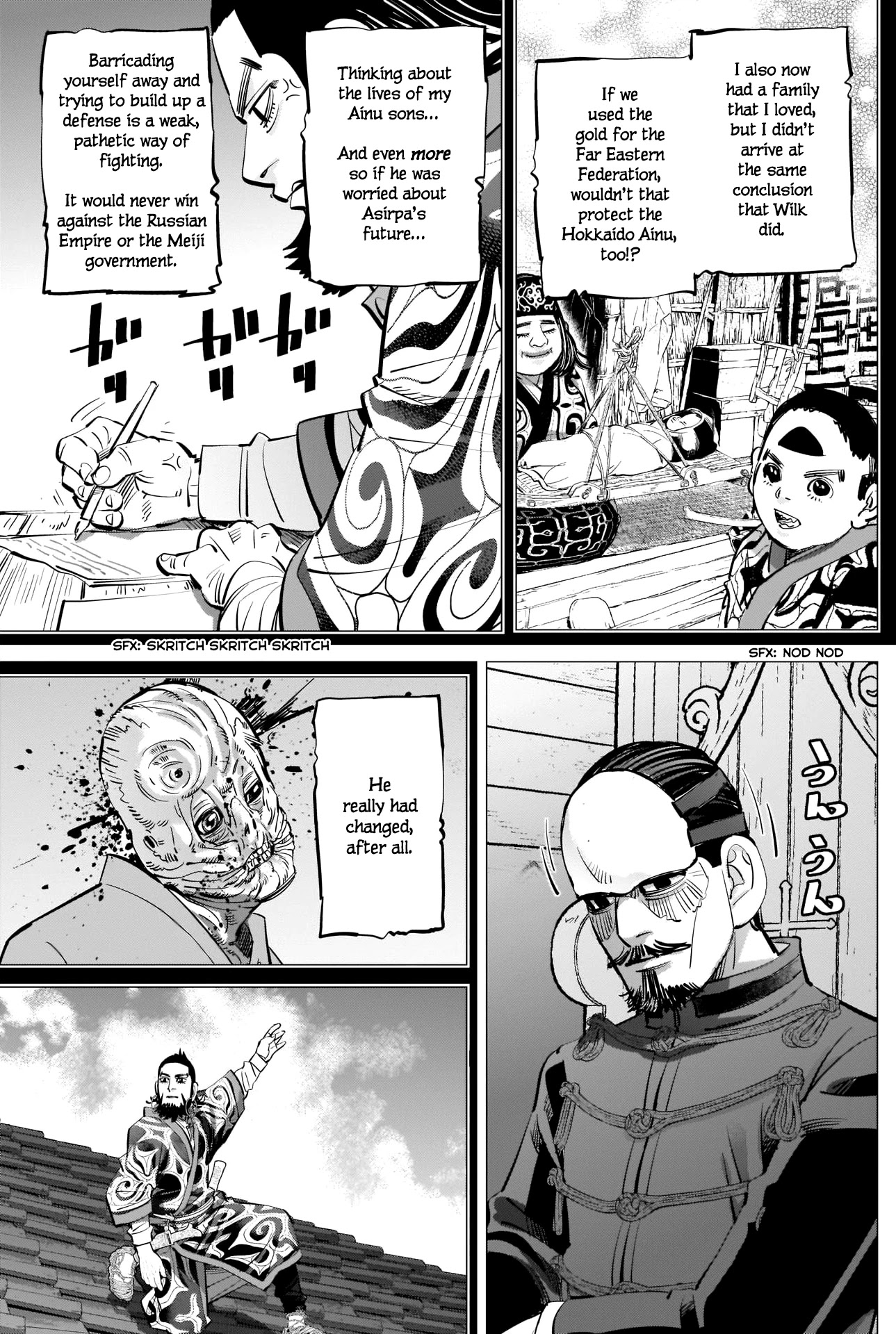Golden Kamui Chapter 269 page 16 - Chapter 269: Wilk's Way of Doing Things
