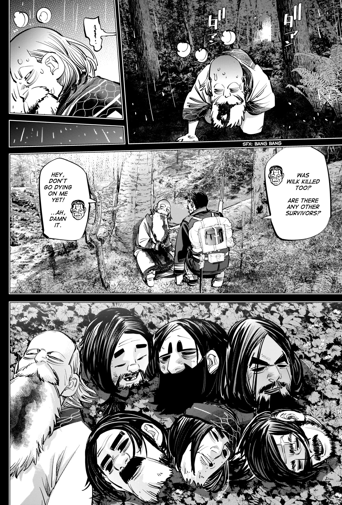 Golden Kamui Chapter 269 page 2 - Chapter 269: Wilk's Way of Doing Things