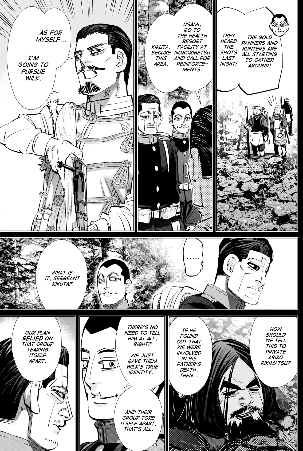 Golden Kamui Chapter 269 page 5 - Chapter 269: Wilk's Way of Doing Things