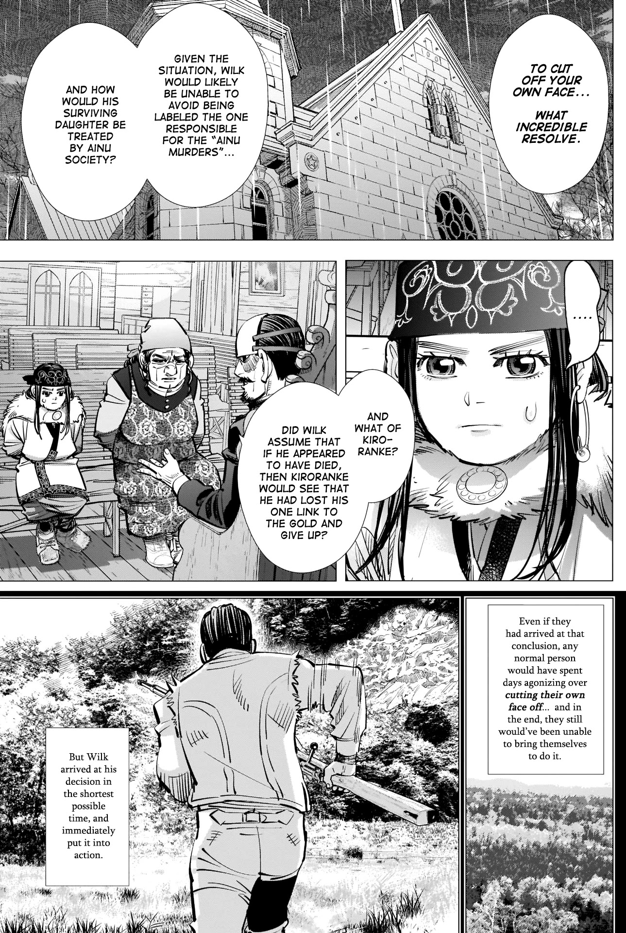 Golden Kamui Chapter 269 page 7 - Chapter 269: Wilk's Way of Doing Things