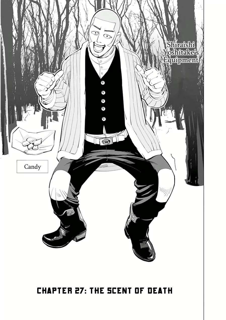 Golden Kamui Chapter 27 page 1 - Chapter 27: The Scent of Death