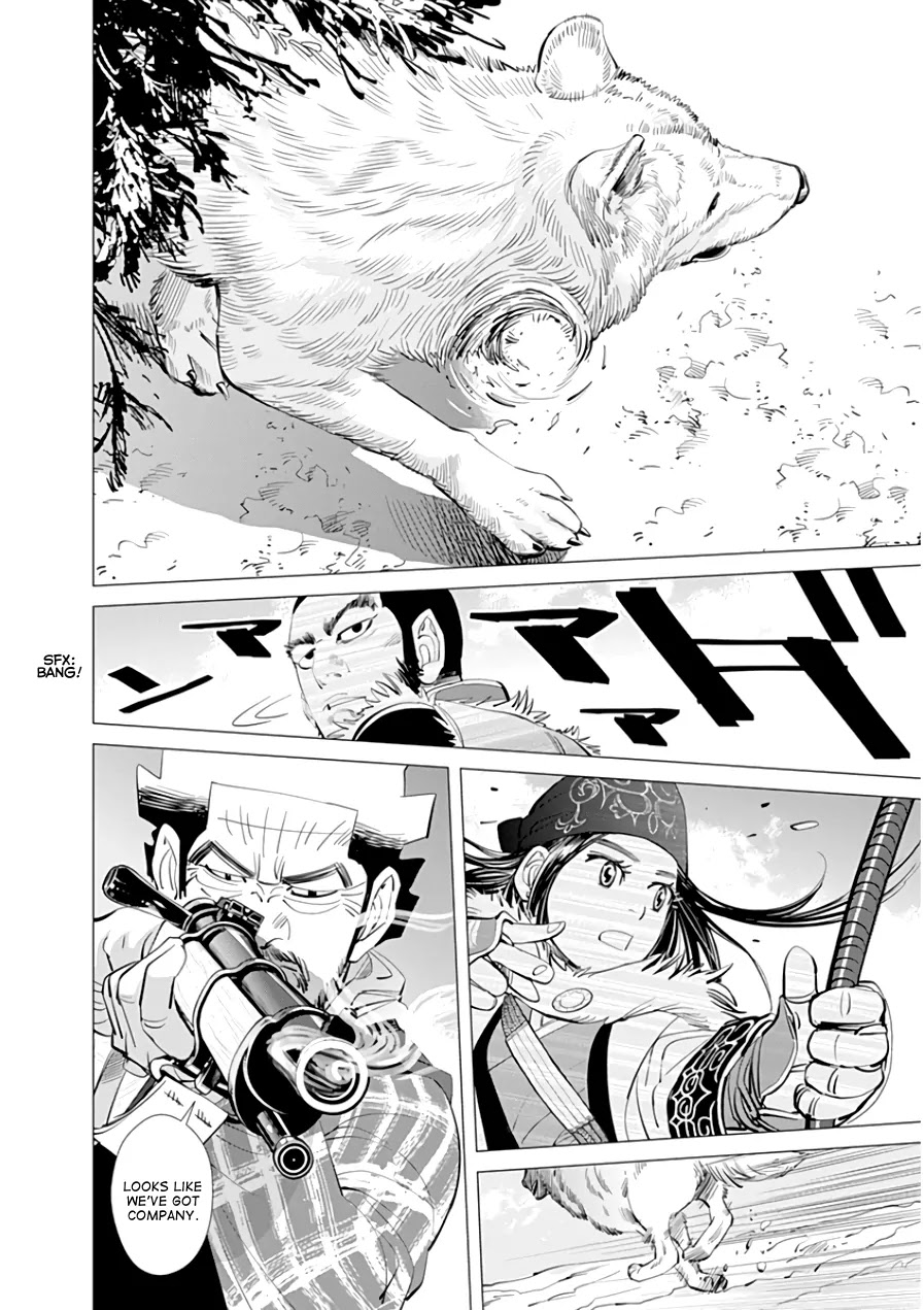 Golden Kamui Chapter 27 page 12 - Chapter 27: The Scent of Death