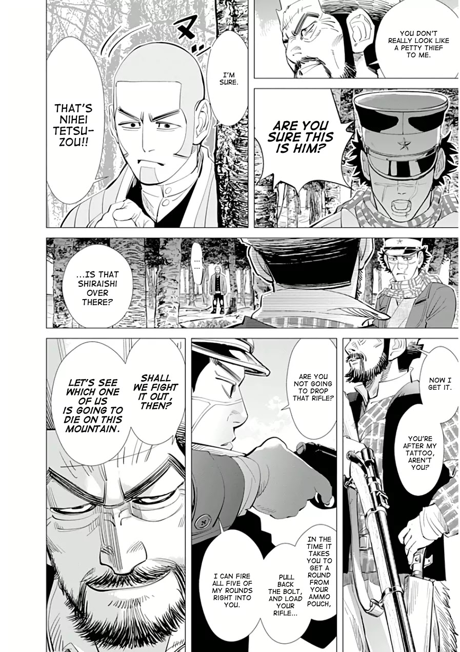 Golden Kamui Chapter 27 page 14 - Chapter 27: The Scent of Death