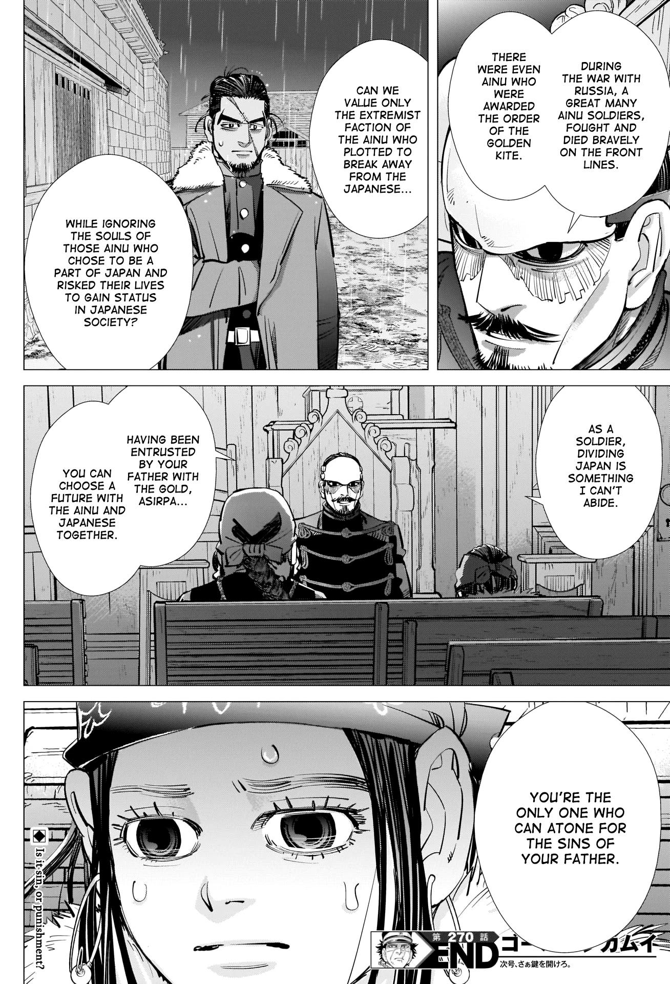 Golden Kamui Chapter 270 page 17 - Chapter 270: The Cause of It All