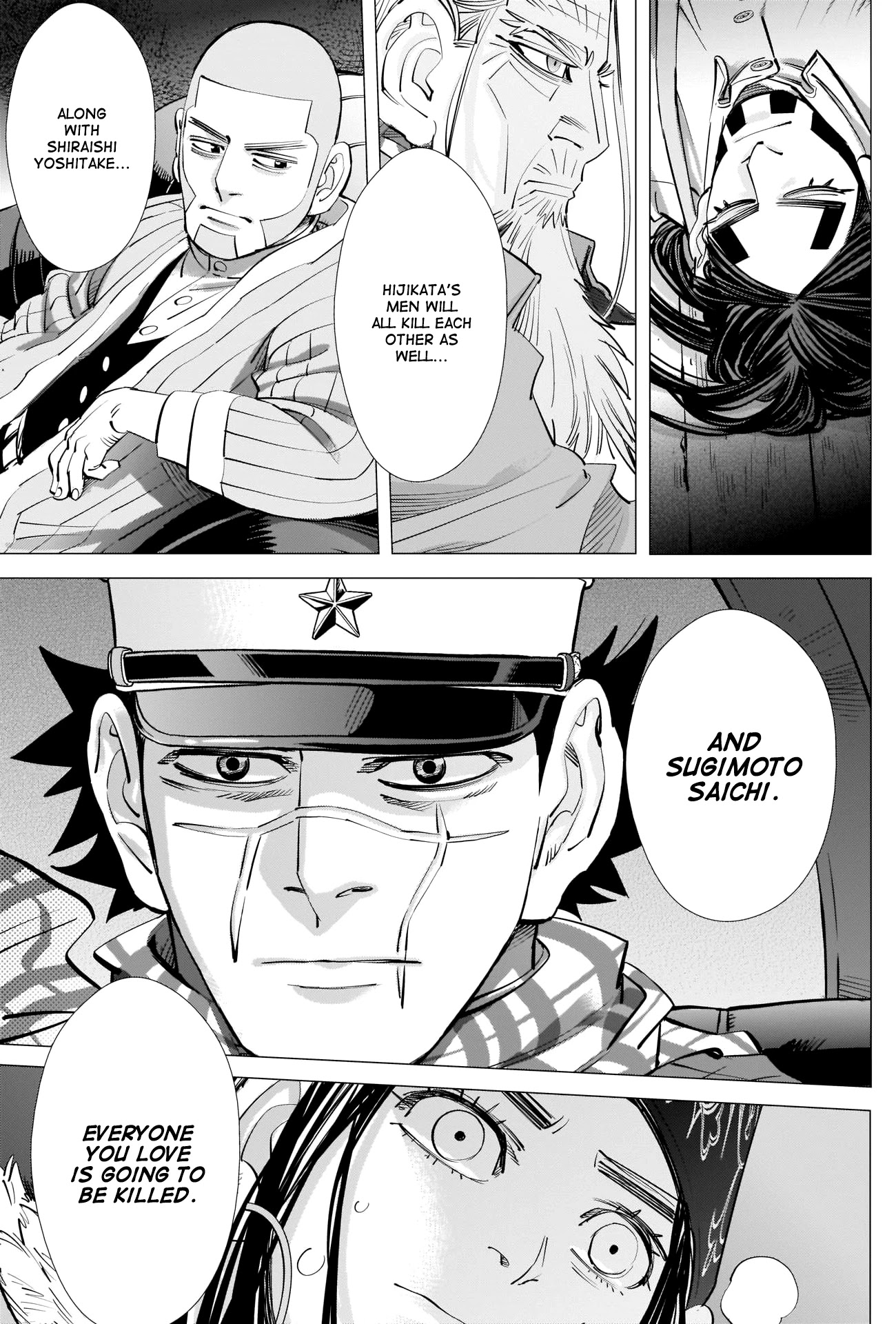 Golden Kamui Chapter 271 page 12 - Chapter 271: A Mottled Gold Coin