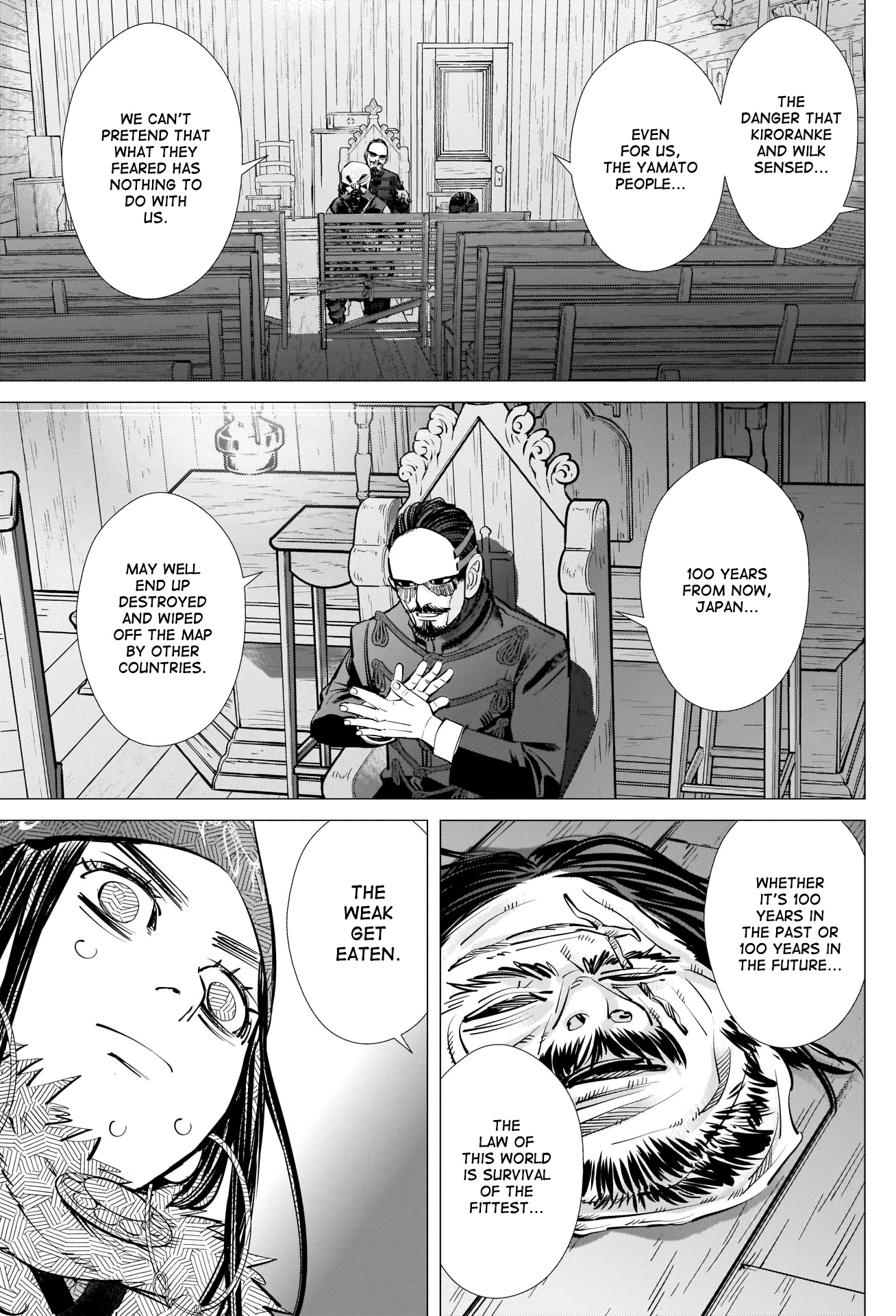 Golden Kamui Chapter 271 page 3 - Chapter 271: A Mottled Gold Coin