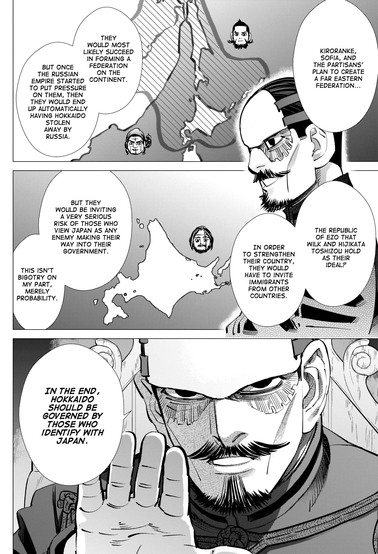 Golden Kamui Chapter 271 page 4 - Chapter 271: A Mottled Gold Coin