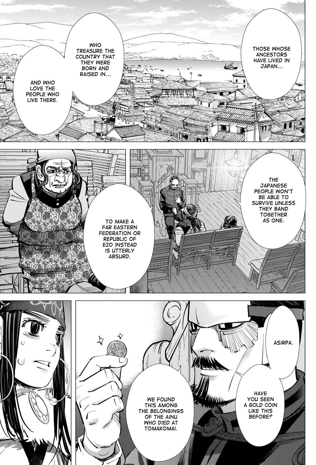 Golden Kamui Chapter 271 page 5 - Chapter 271: A Mottled Gold Coin