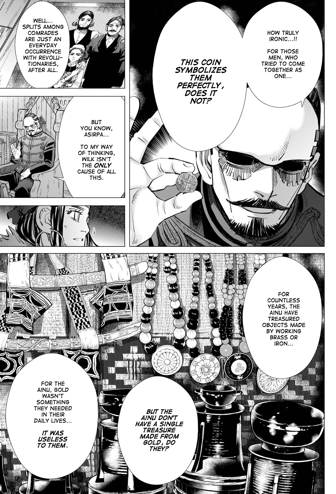 Golden Kamui Chapter 271 page 7 - Chapter 271: A Mottled Gold Coin