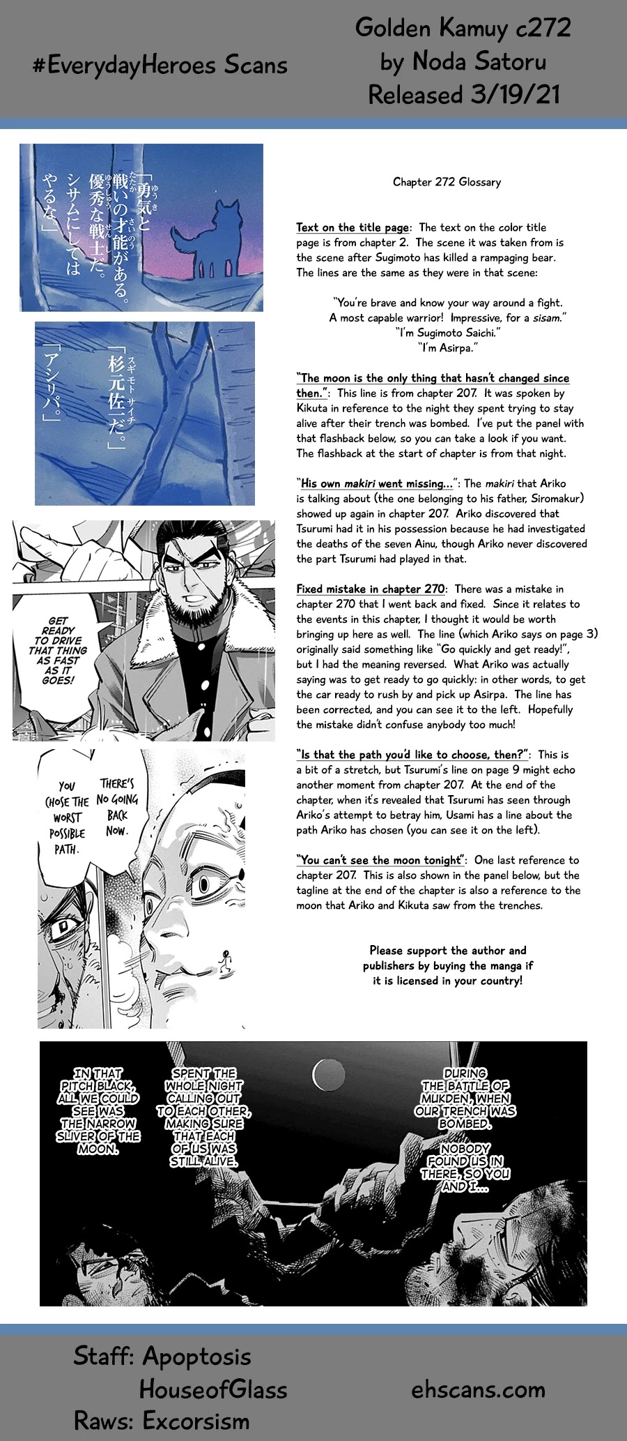 Golden Kamui Chapter 272 page 20 - Chapter 272: Ipopte