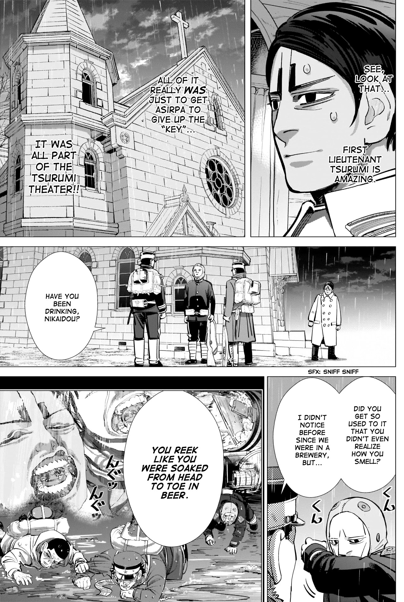 Golden Kamui Chapter 273 page 15 - Chapter 273