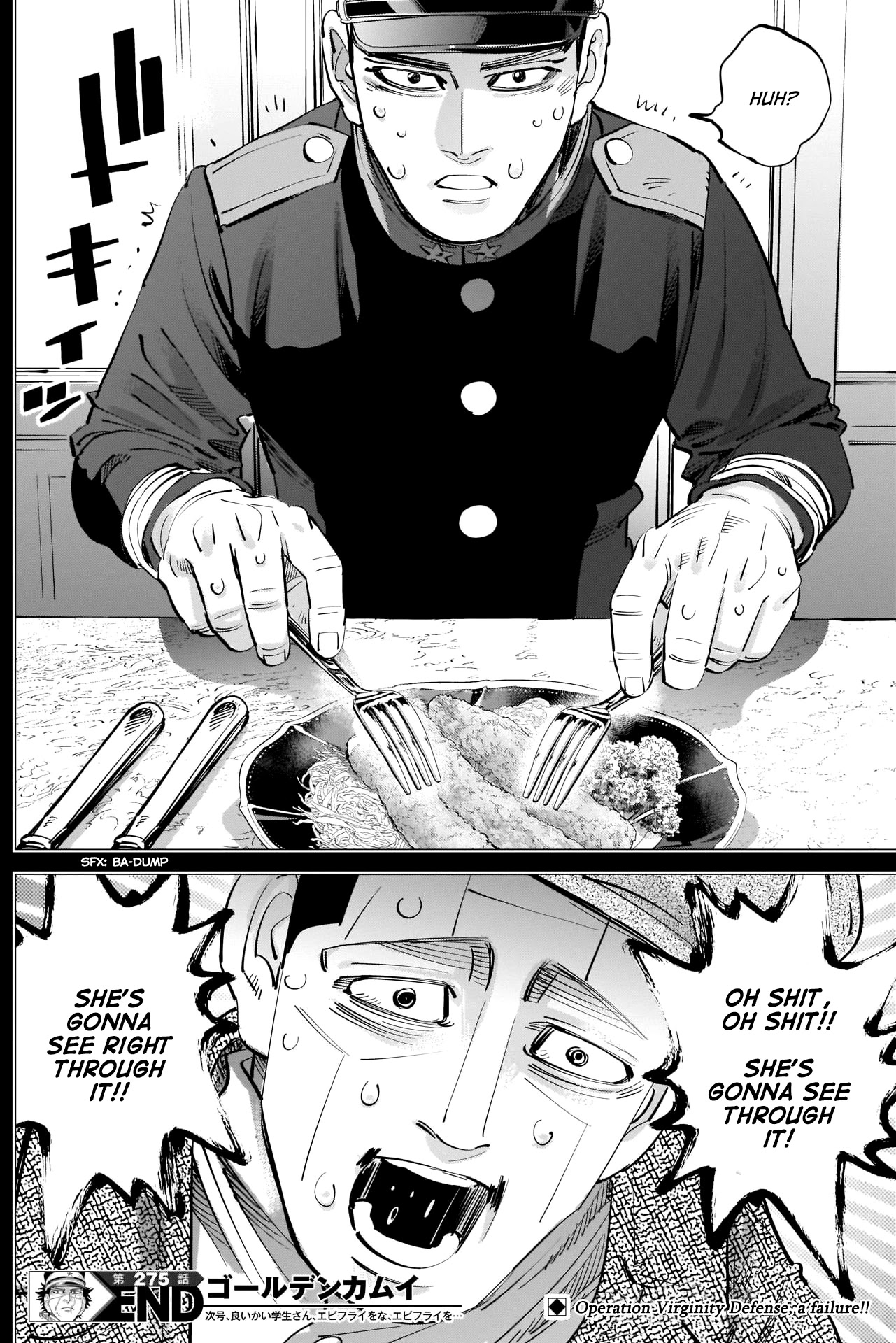 Golden Kamui Chapter 275 page 17 - Chapter 275