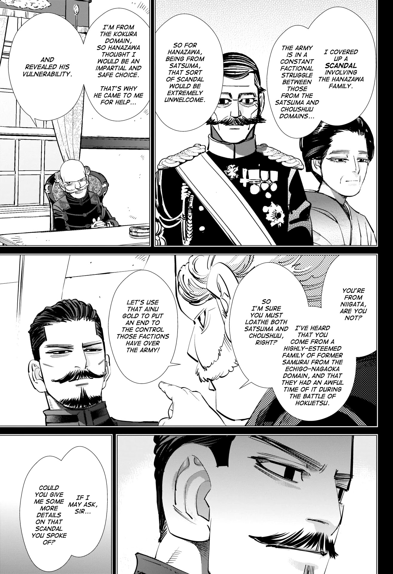 Golden Kamui Chapter 277 page 3 - Chapter 277