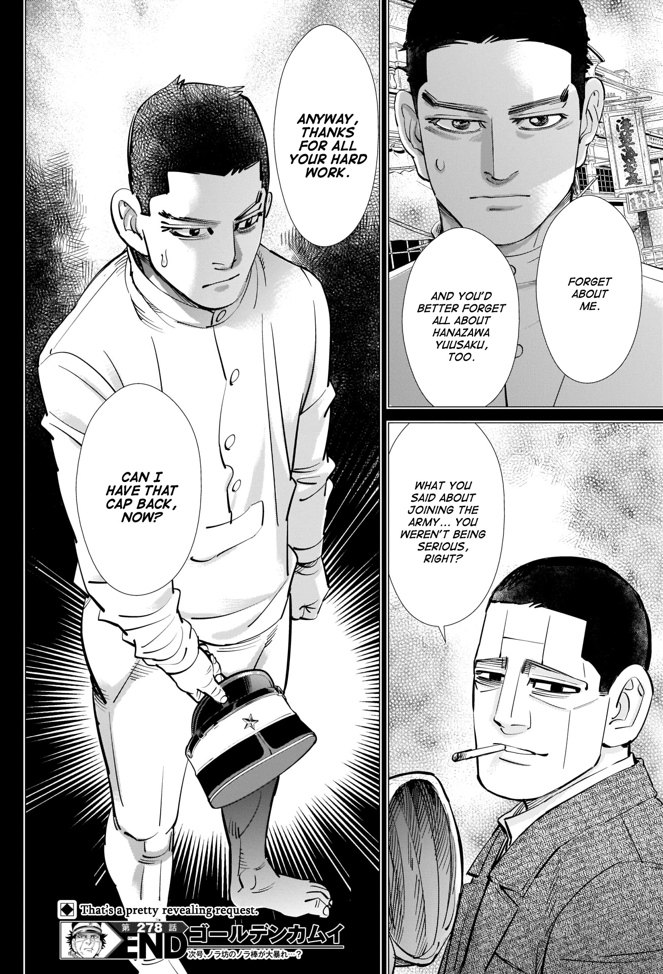 Golden Kamui Chapter 278 page 18 - Chapter 278