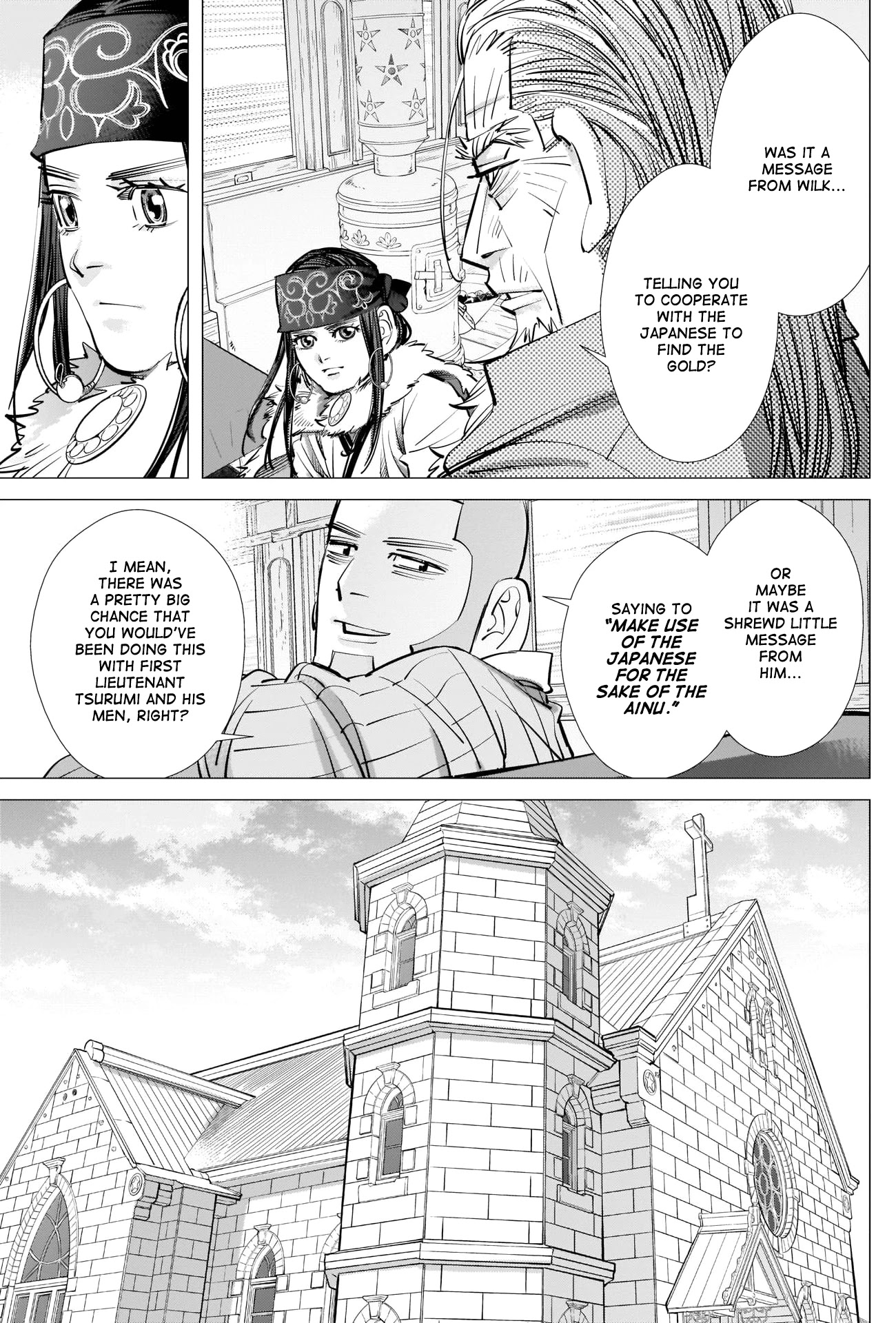 Golden Kamui Chapter 279 page 12 - Chapter 279