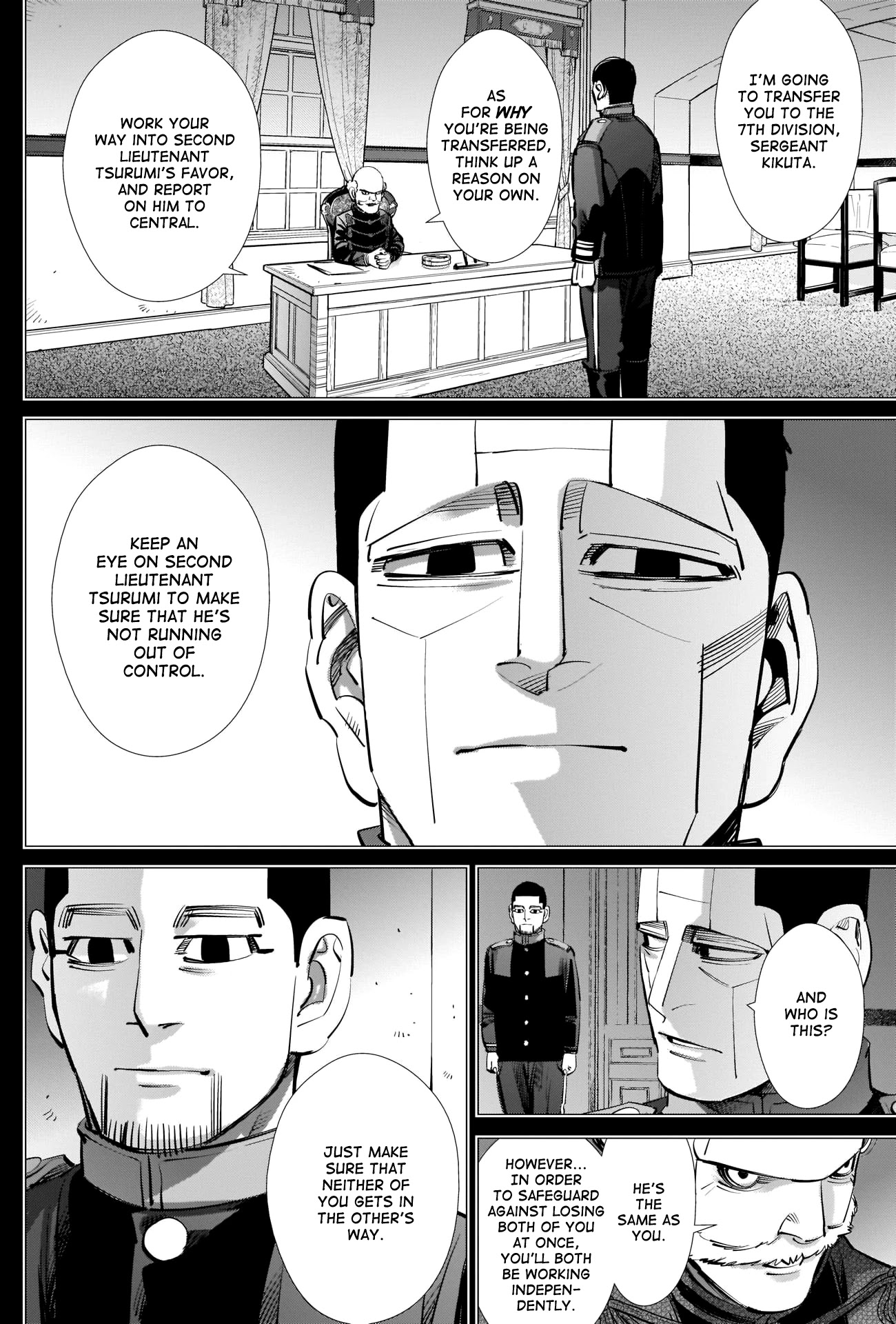 Golden Kamui Chapter 279 page 7 - Chapter 279