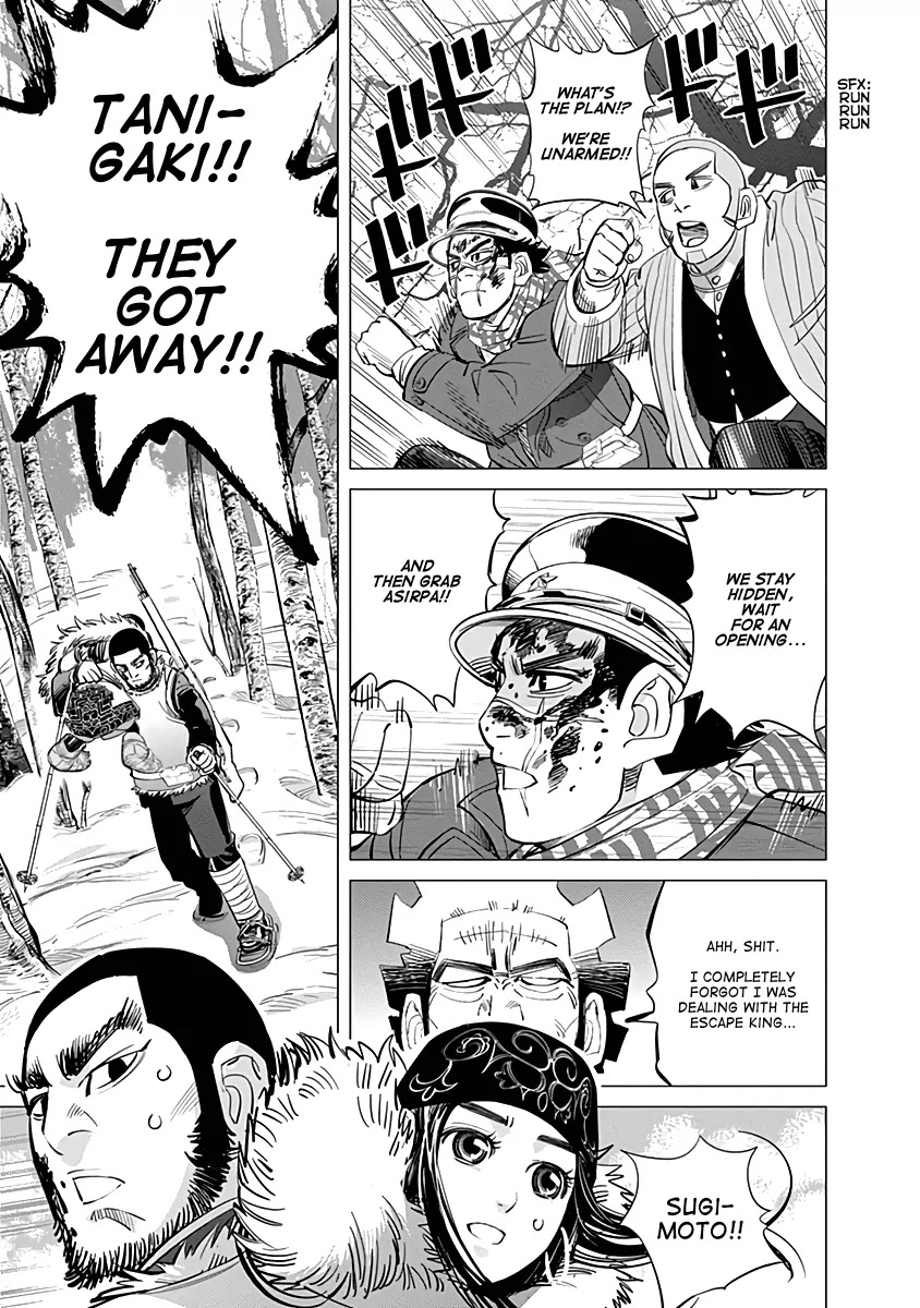 Golden Kamui Chapter 28 page 15 - Chapter 28: Complication