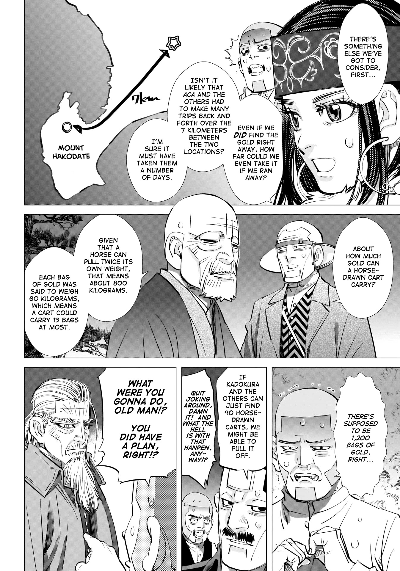 Golden Kamui Chapter 282 page 13 - Chapter 282
