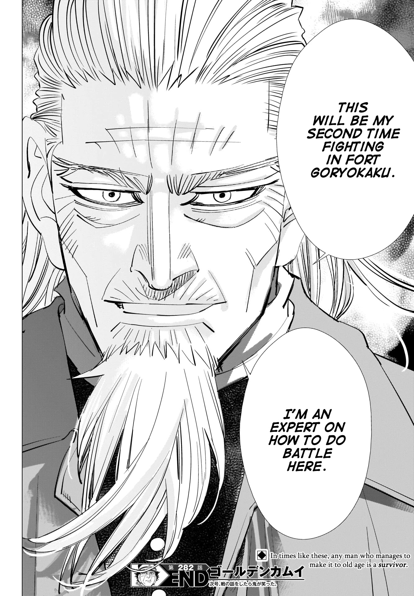 Golden Kamui Chapter 282 page 19 - Chapter 282
