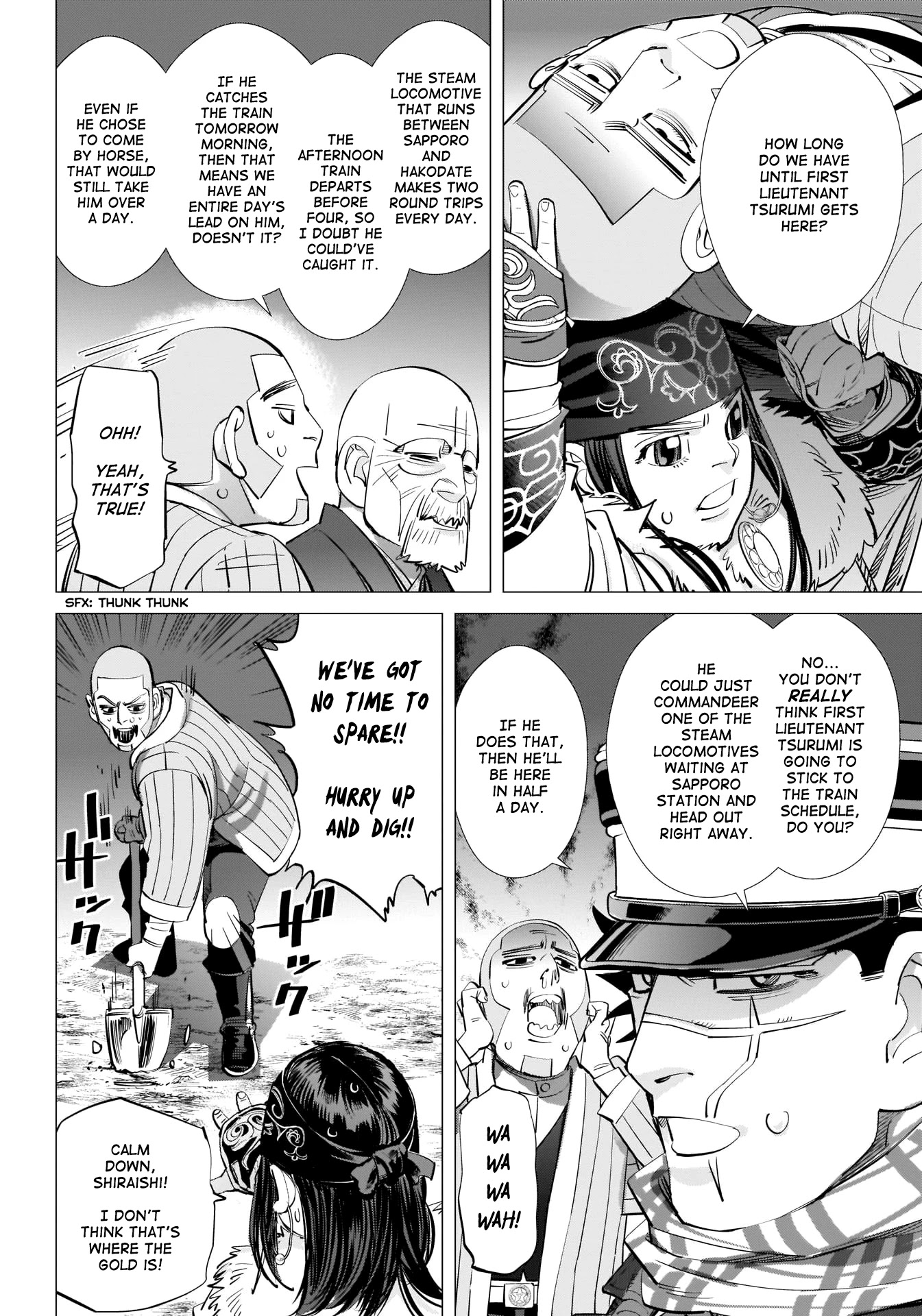 Golden Kamui Chapter 282 page 9 - Chapter 282