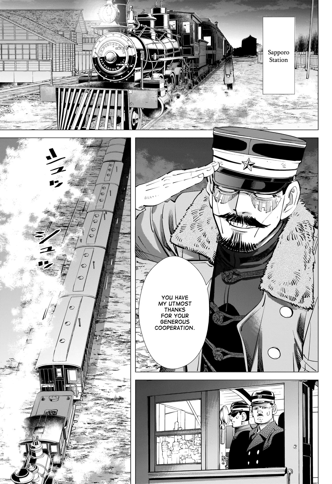 Golden Kamui Chapter 283 page 10 - Chapter 283