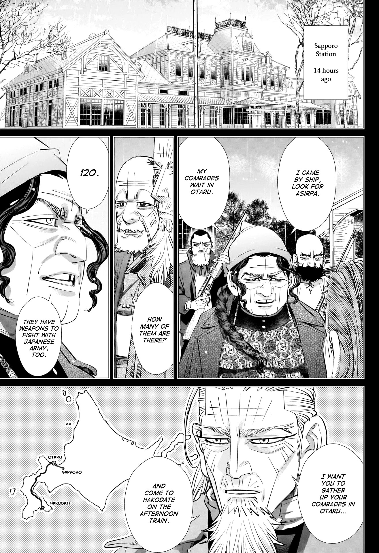 Golden Kamui Chapter 283 page 4 - Chapter 283