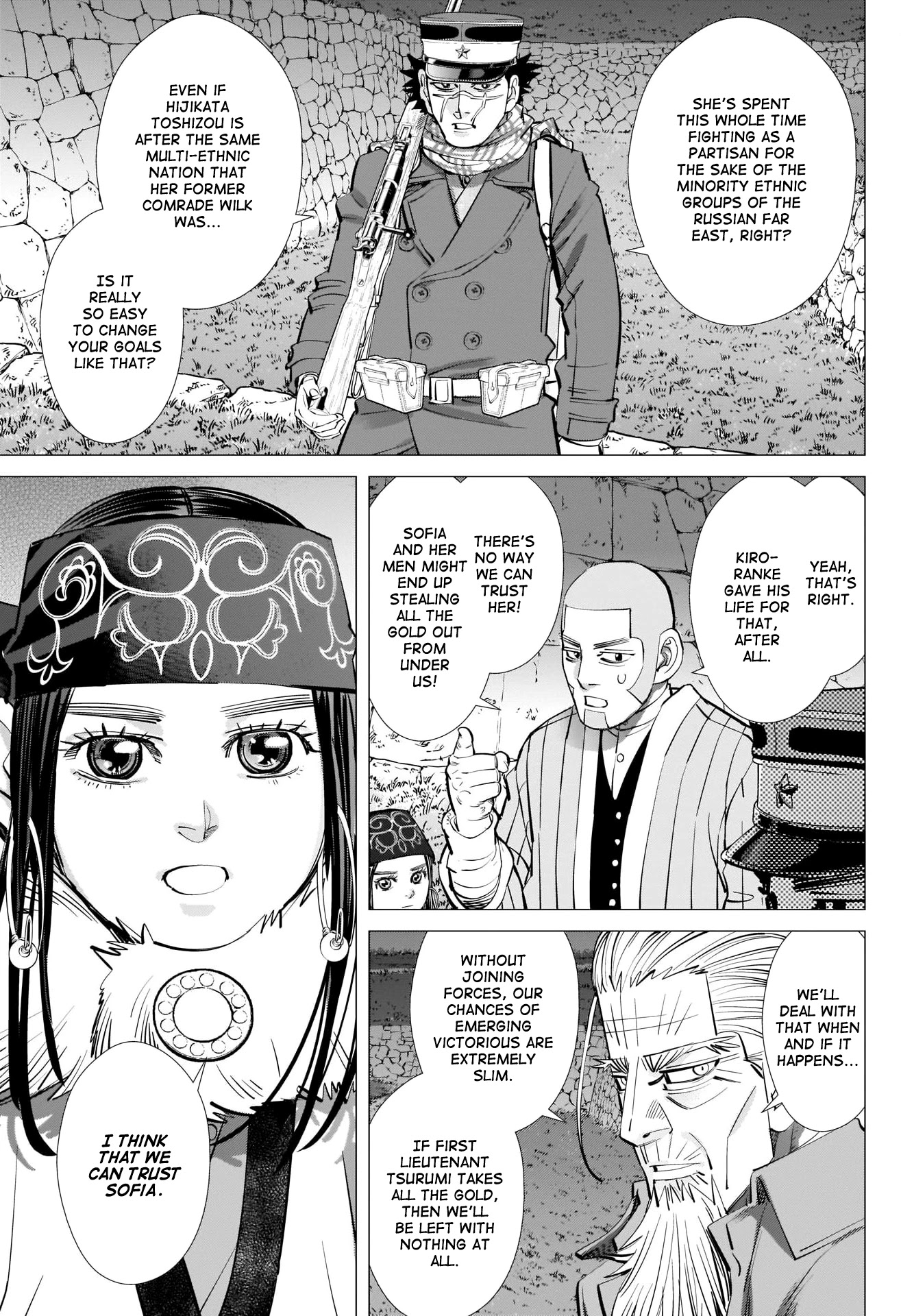 Golden Kamui Chapter 283 page 6 - Chapter 283