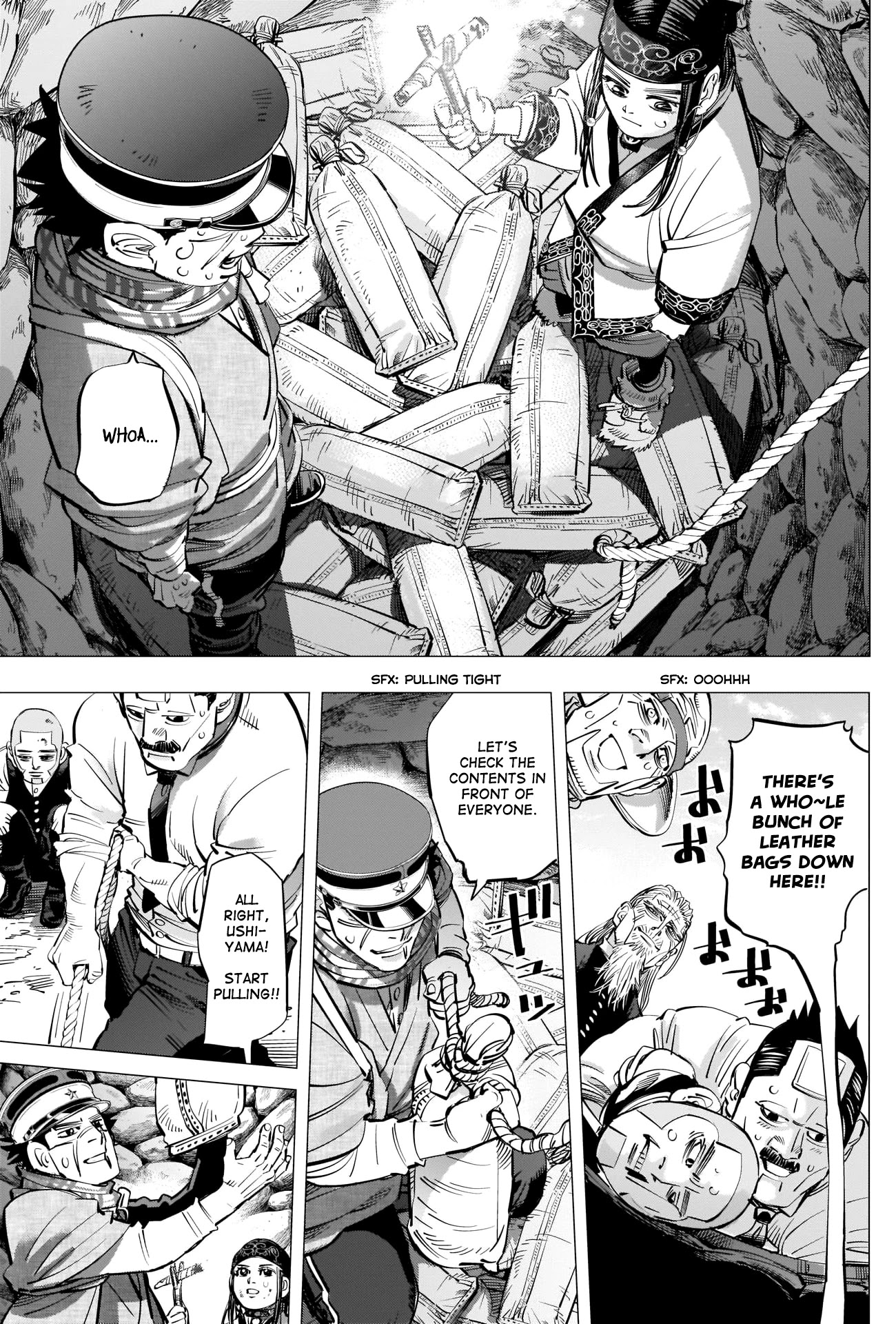 Golden Kamui Chapter 287 page 11 - Chapter 287: Kadokura's Horse