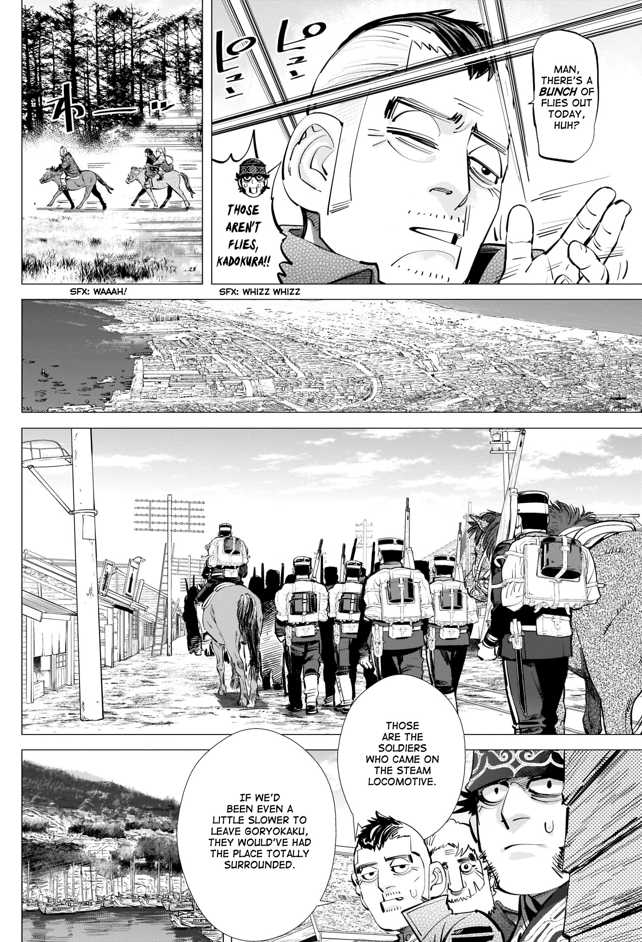 Golden Kamui Chapter 287 page 2 - Chapter 287: Kadokura's Horse