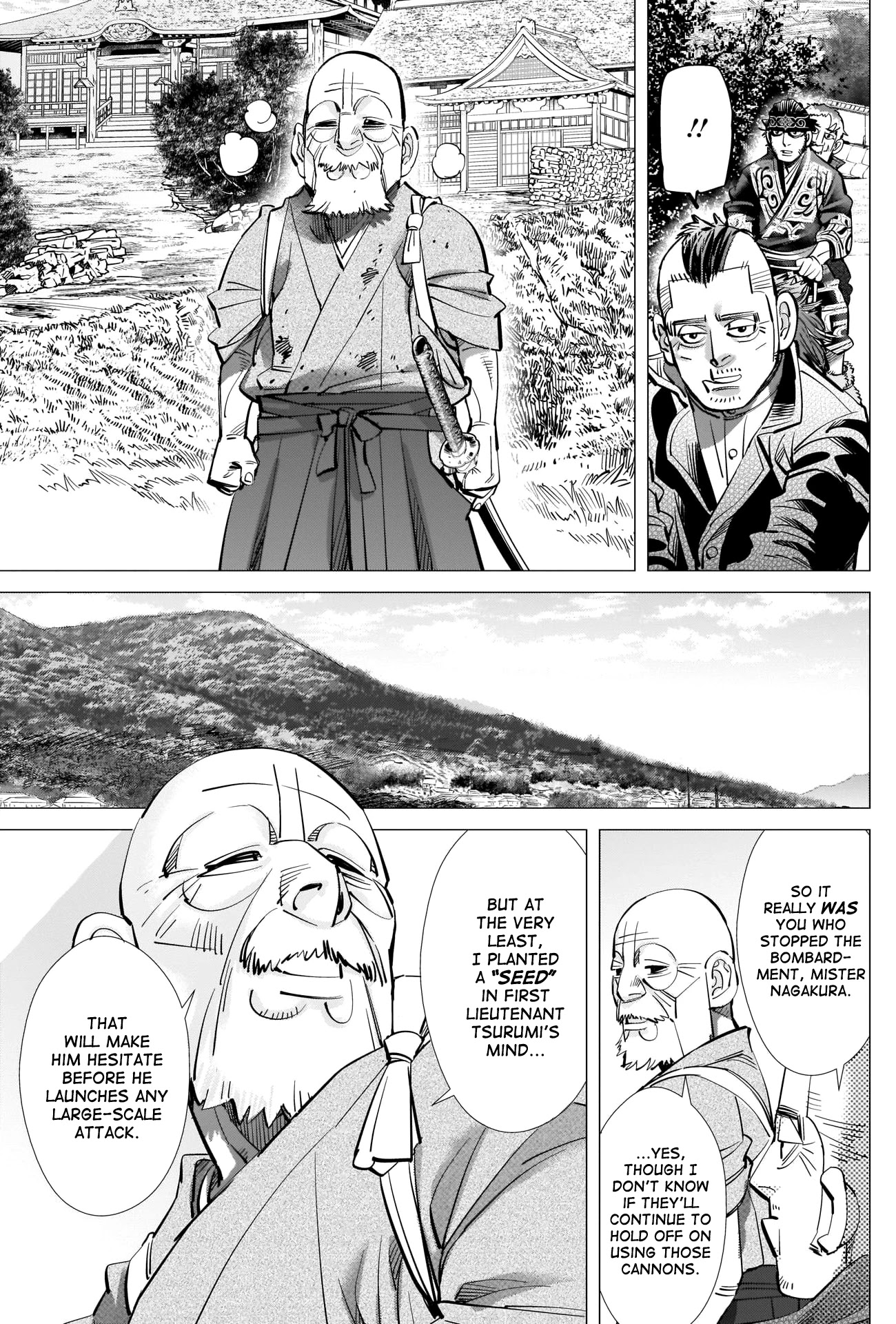 Golden Kamui Chapter 287 page 3 - Chapter 287: Kadokura's Horse
