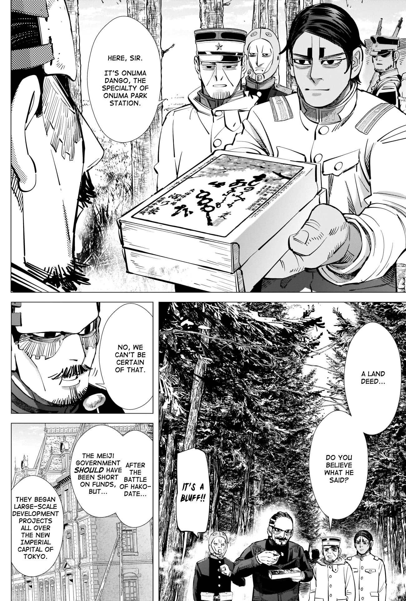 Golden Kamui Chapter 287 page 4 - Chapter 287: Kadokura's Horse