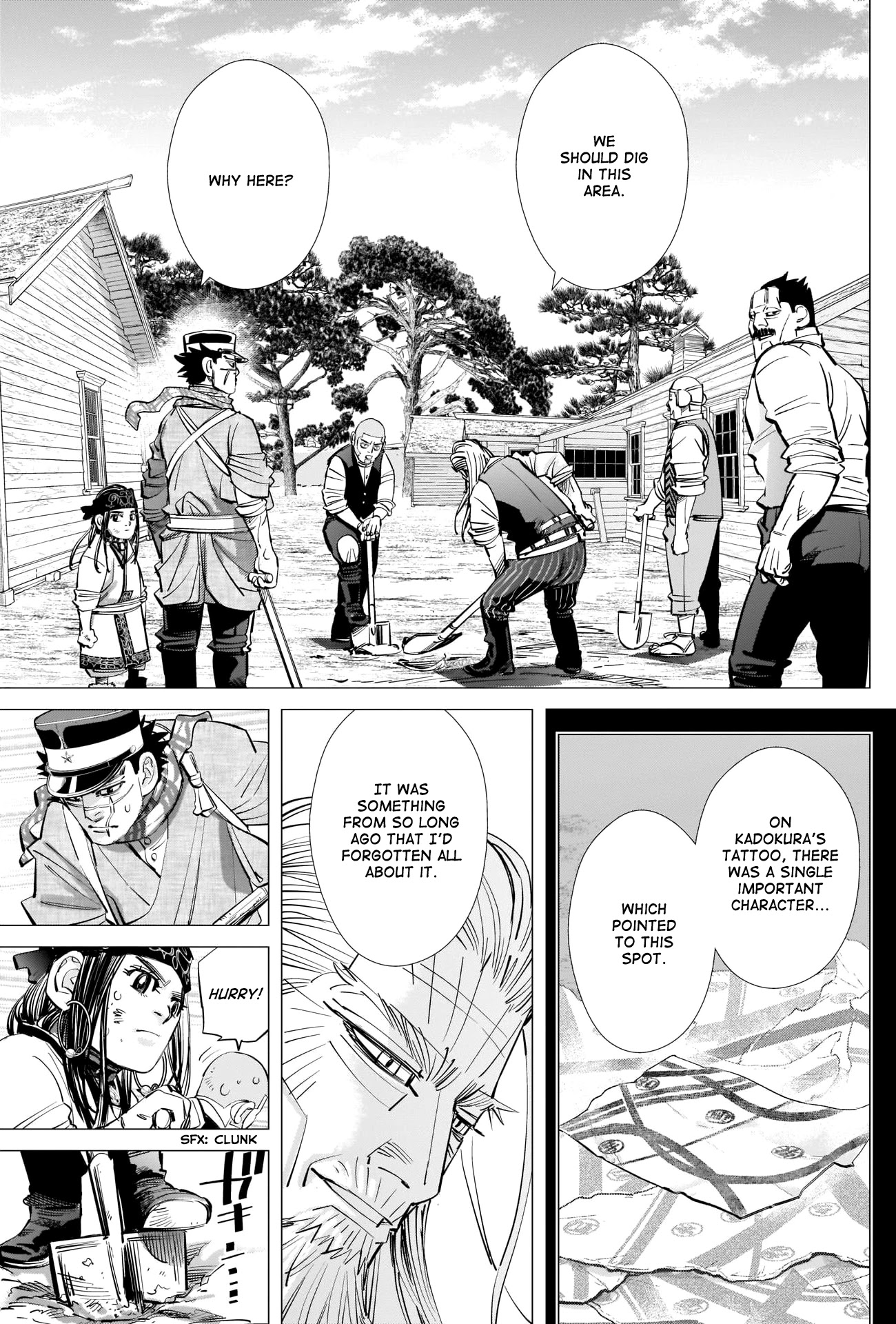 Golden Kamui Chapter 287 page 7 - Chapter 287: Kadokura's Horse