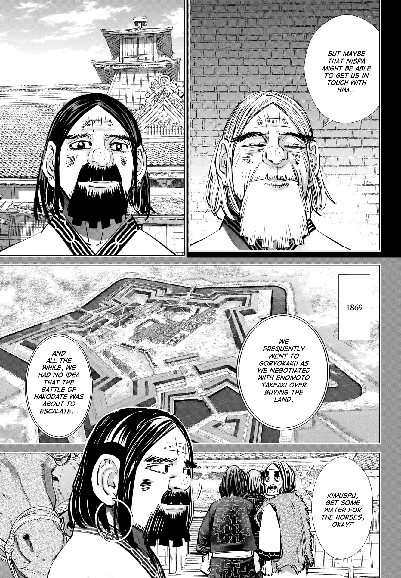 Golden Kamui Chapter 288 page 3 - Chapter 288: A Pleasant Man