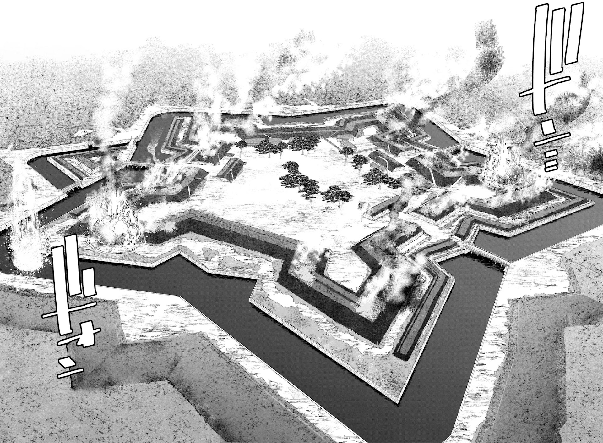 Golden Kamui Chapter 289 page 10 - Chapter 289: The Siege of Goryokaku