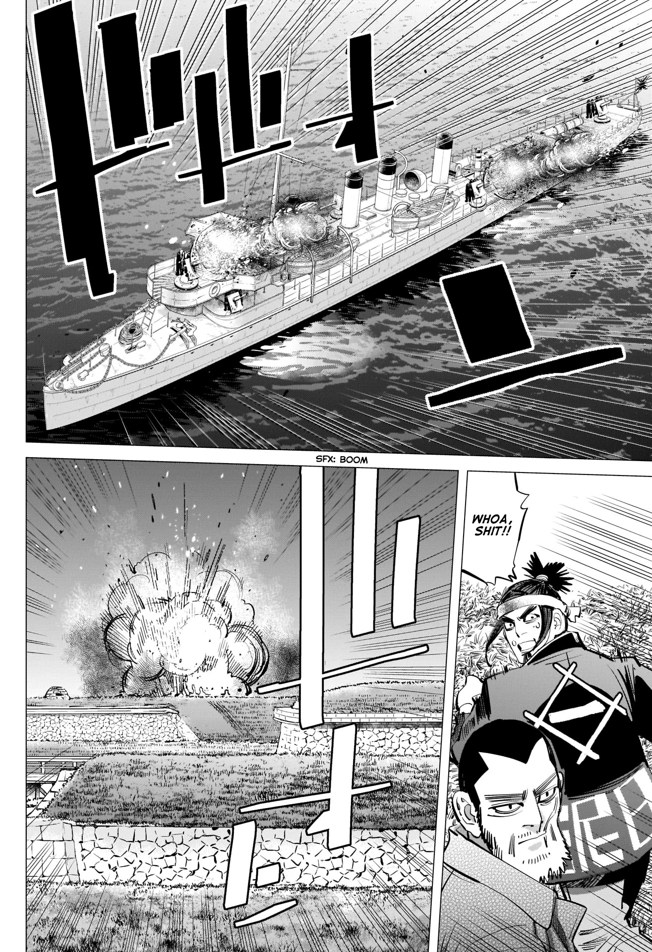Golden Kamui Chapter 289 page 2 - Chapter 289: The Siege of Goryokaku