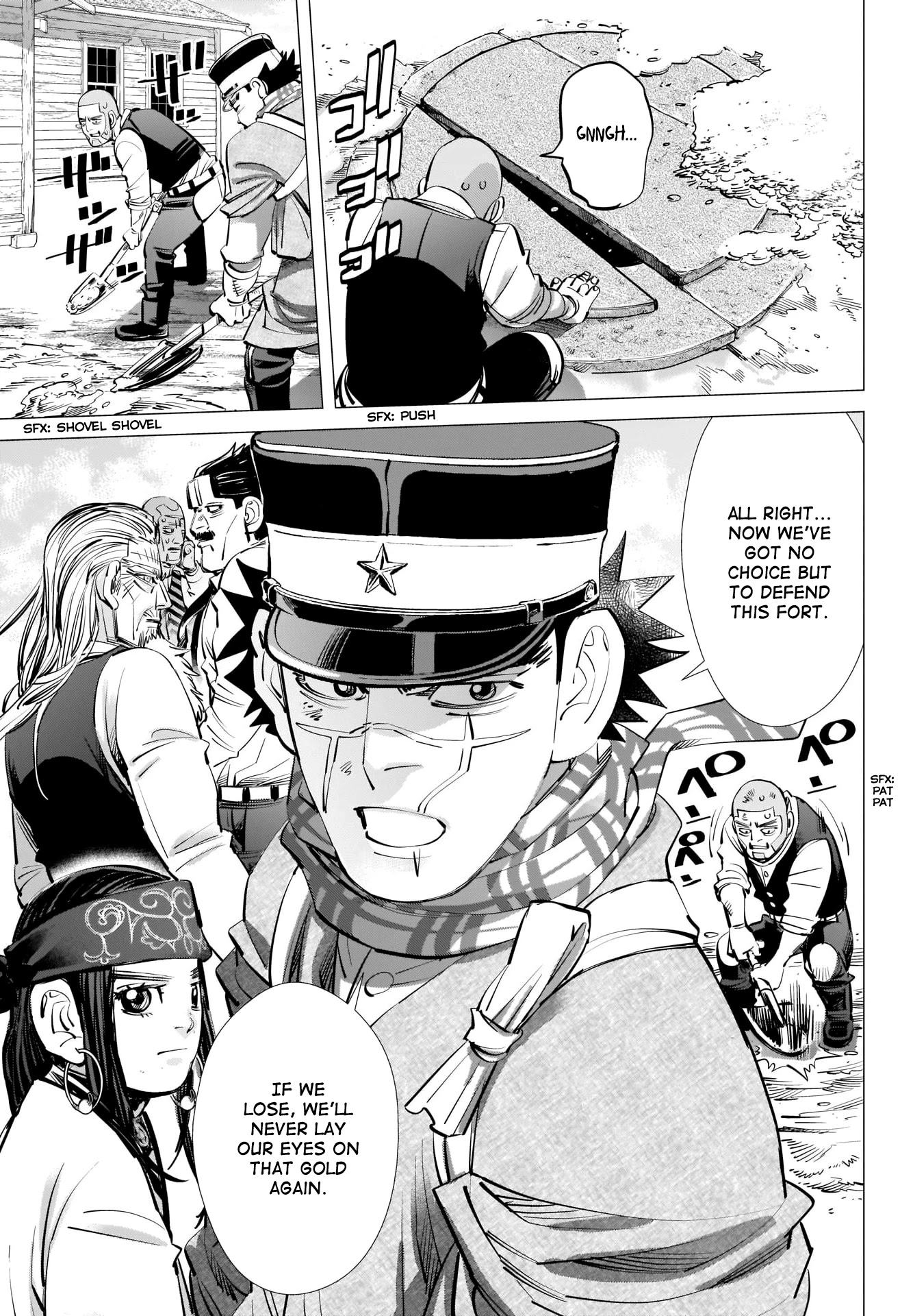 Golden Kamui Chapter 289 page 5 - Chapter 289: The Siege of Goryokaku